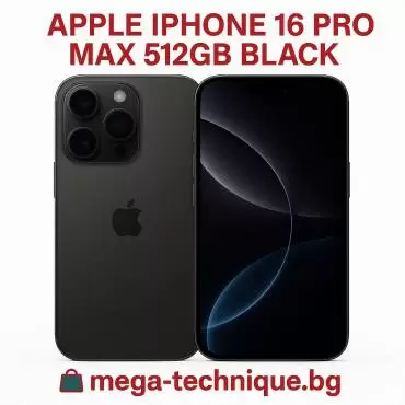 APPLE IPHONE 16 PRO MAX 512GB BLACK