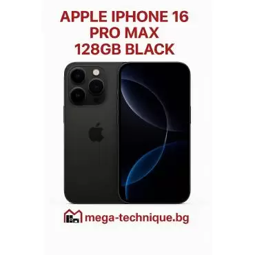 APPLE IPHONE 16 PRO MAX 128GB BLACK
